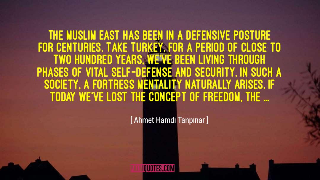 Displacement Defense quotes by Ahmet Hamdi Tanpinar