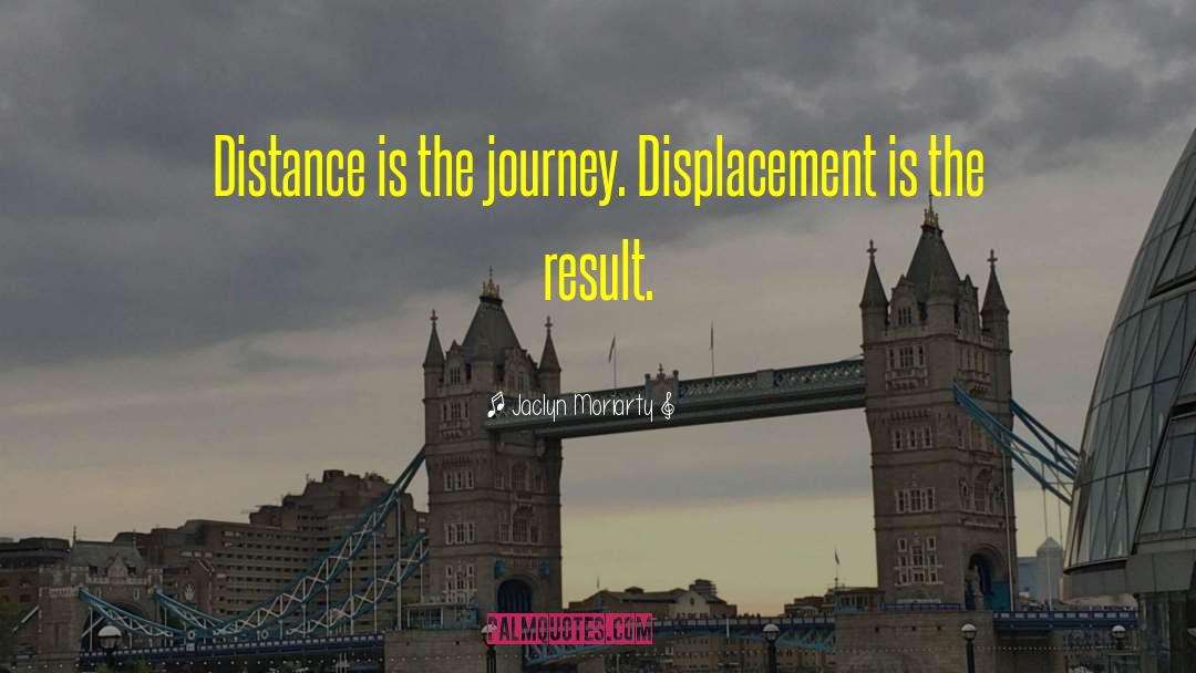 Displacement quotes by Jaclyn Moriarty