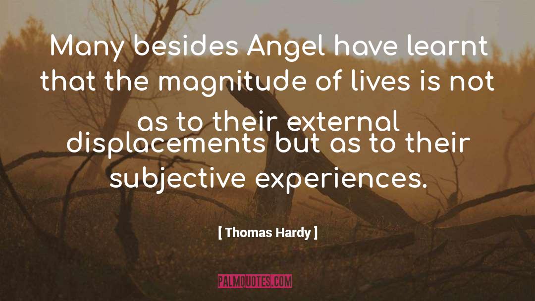 Displacement quotes by Thomas Hardy