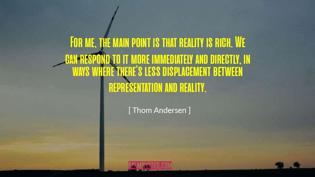 Displacement quotes by Thom Andersen