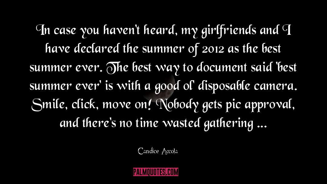 Disposable quotes by Candice Accola