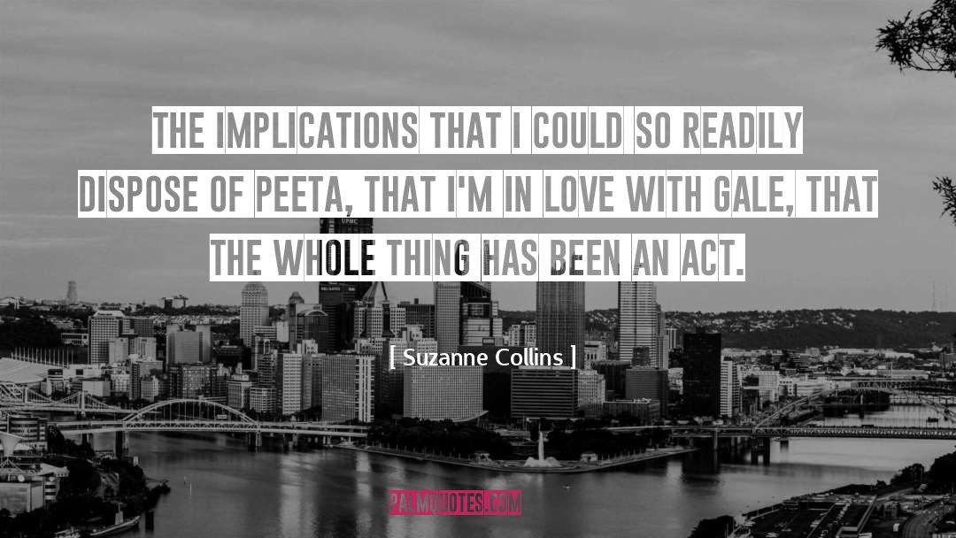 Dispose quotes by Suzanne Collins