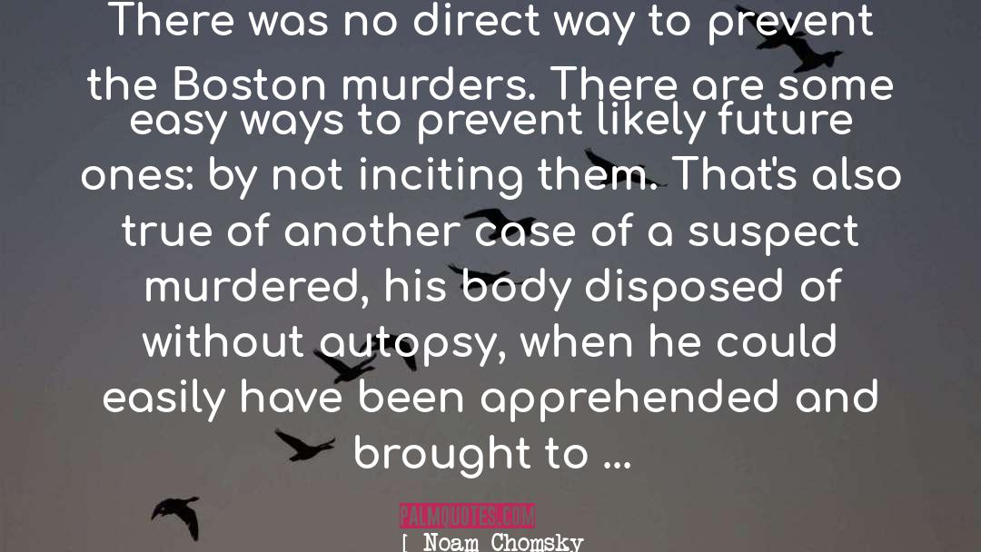 Disposed quotes by Noam Chomsky