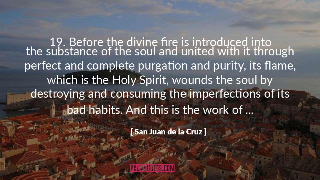 Disposed quotes by San Juan De La Cruz