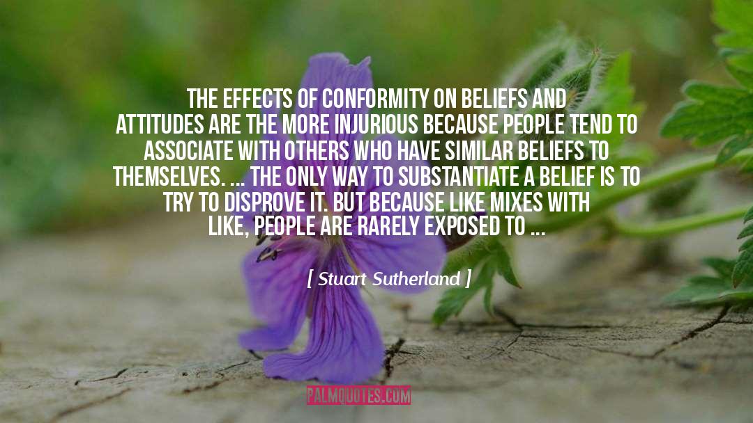 Disprove quotes by Stuart Sutherland