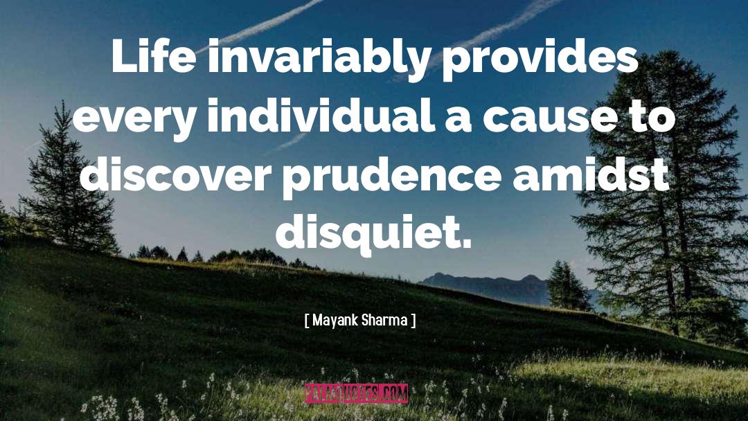 Disquiet quotes by Mayank Sharma