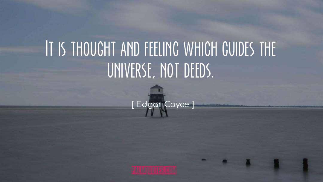 Disregarded Feeling quotes by Edgar Cayce