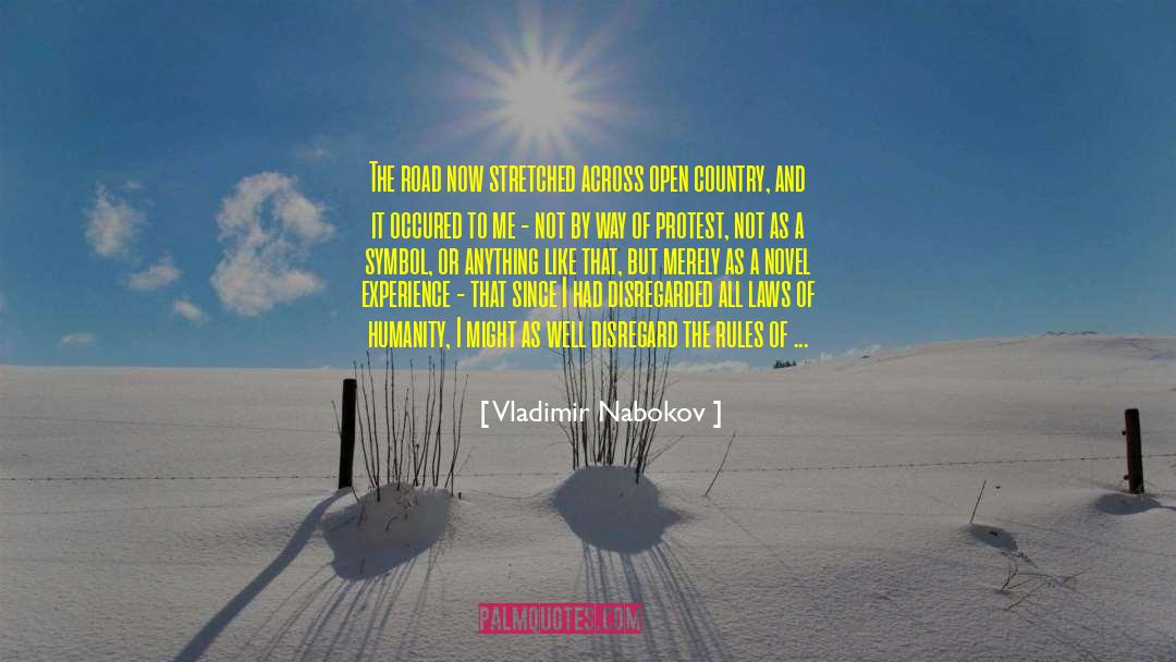 Disregarded Feeling quotes by Vladimir Nabokov