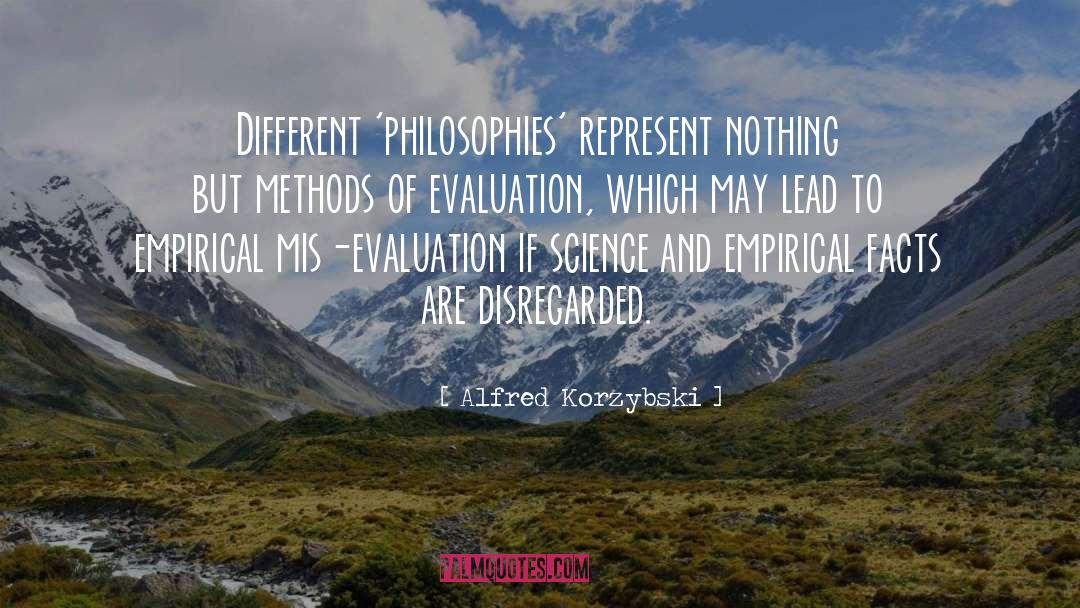 Disregarded quotes by Alfred Korzybski