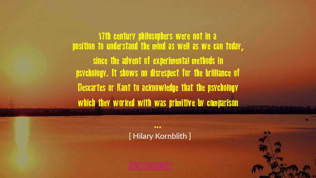 Disrespect quotes by Hilary Kornblith