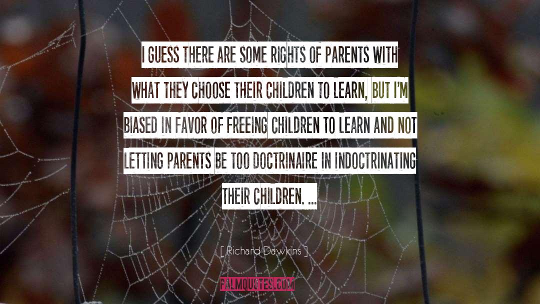 Disrespecting Parents quotes by Richard Dawkins