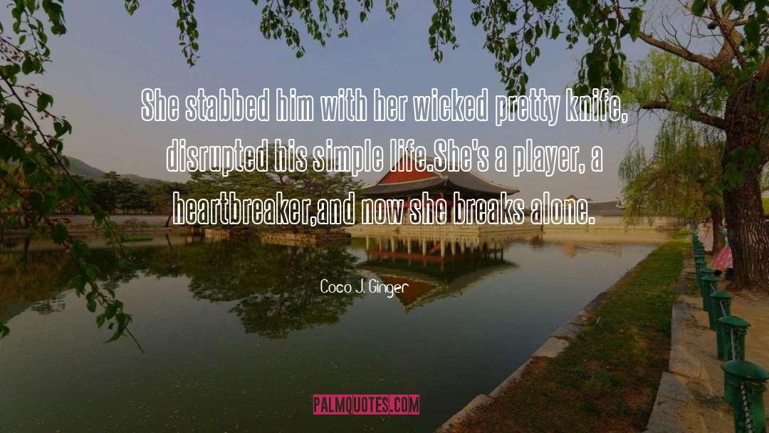 Disrupted quotes by Coco J. Ginger