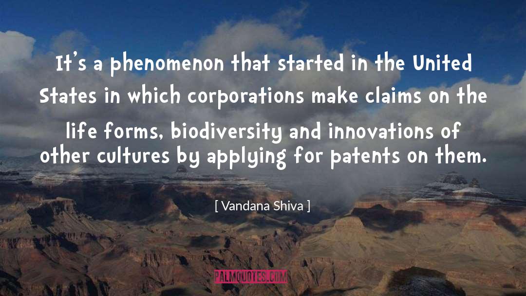 Disruptive Innovation quotes by Vandana Shiva