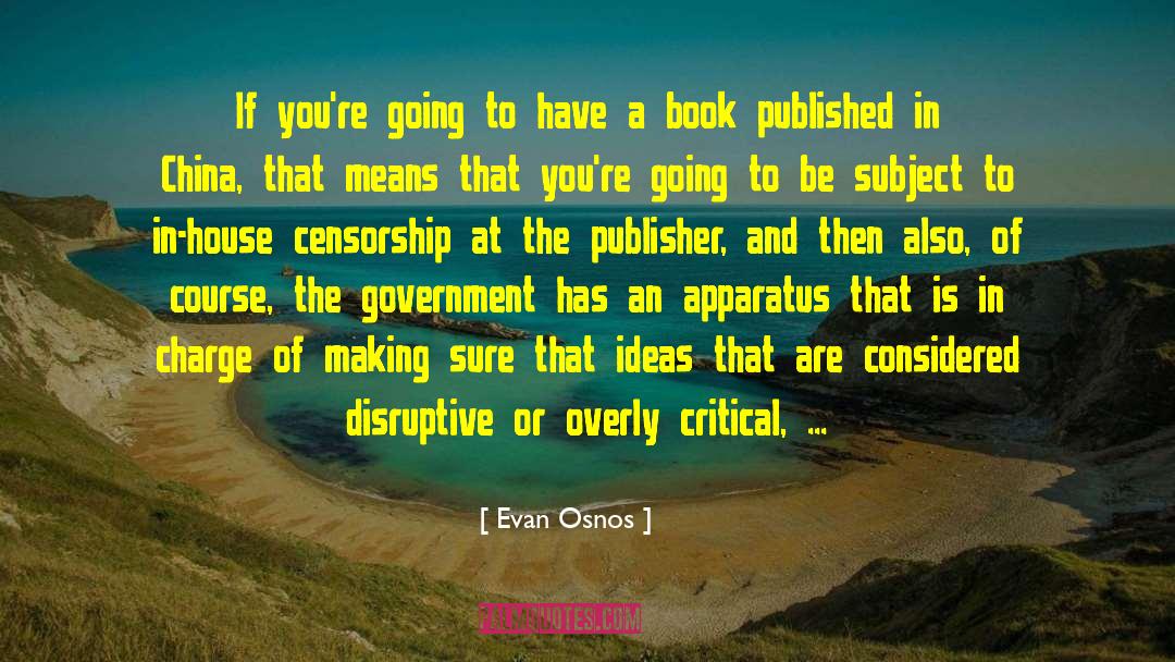 Disruptive quotes by Evan Osnos