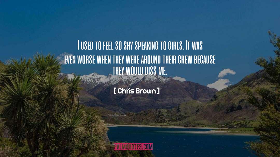 Diss quotes by Chris Brown