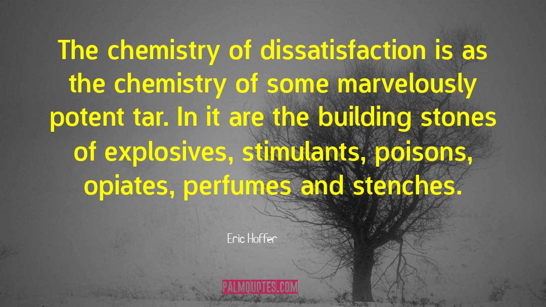 Dissatisfaction quotes by Eric Hoffer