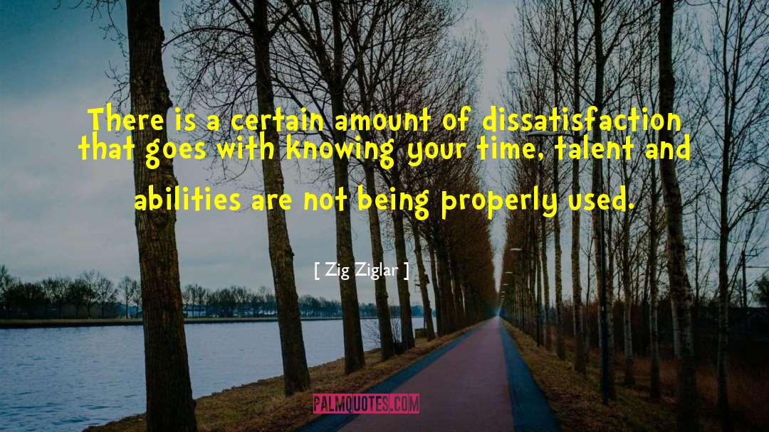 Dissatisfaction quotes by Zig Ziglar