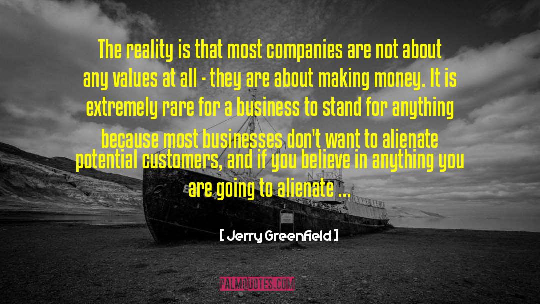 Dissatisfied Customers quotes by Jerry Greenfield