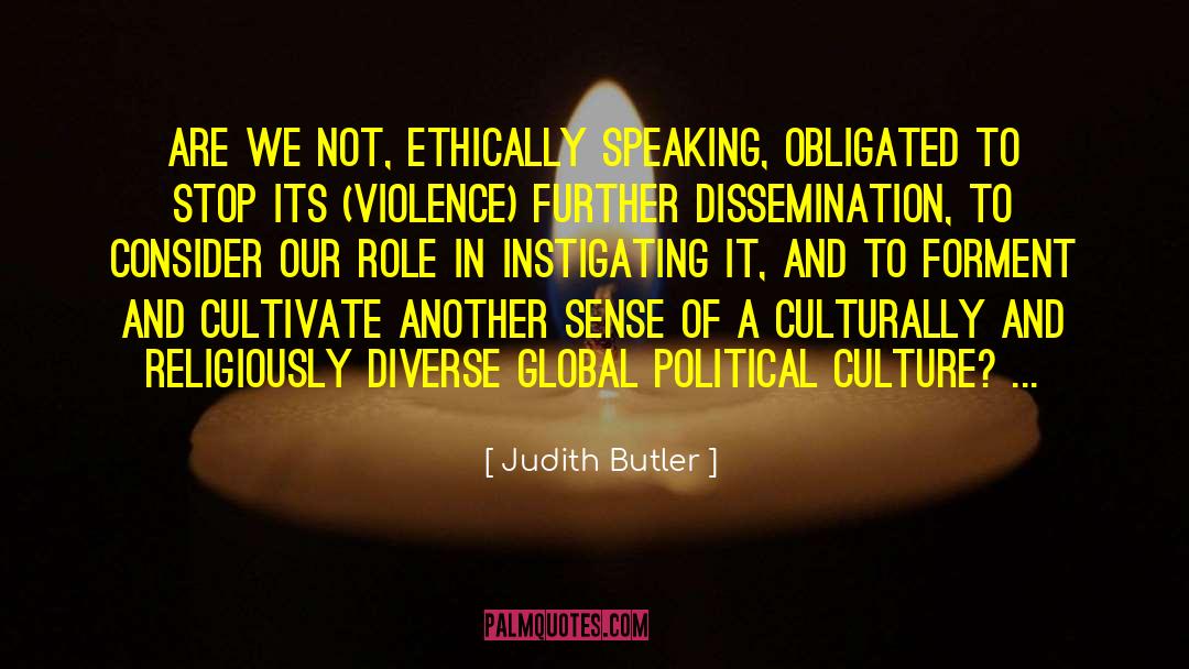 Dissemination quotes by Judith Butler