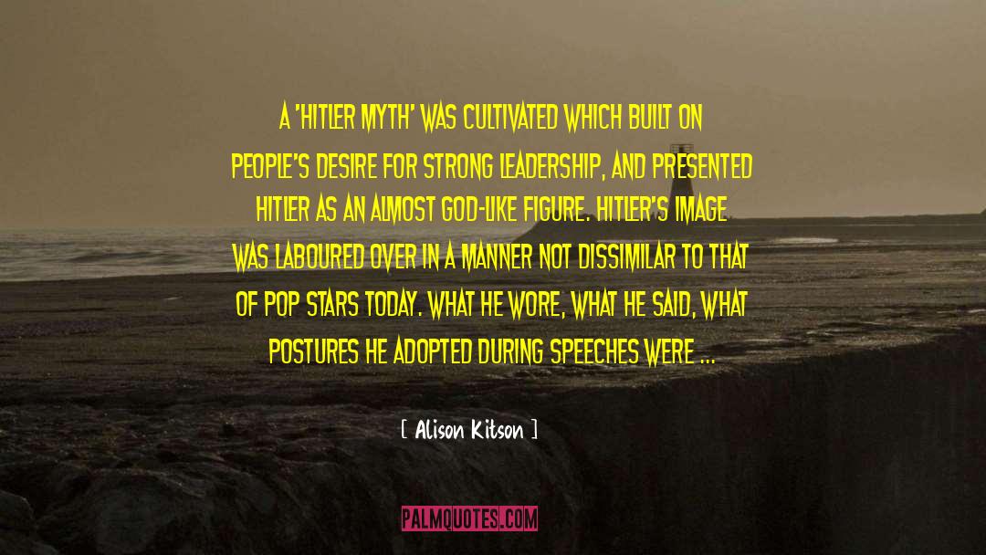 Dissimilar quotes by Alison Kitson