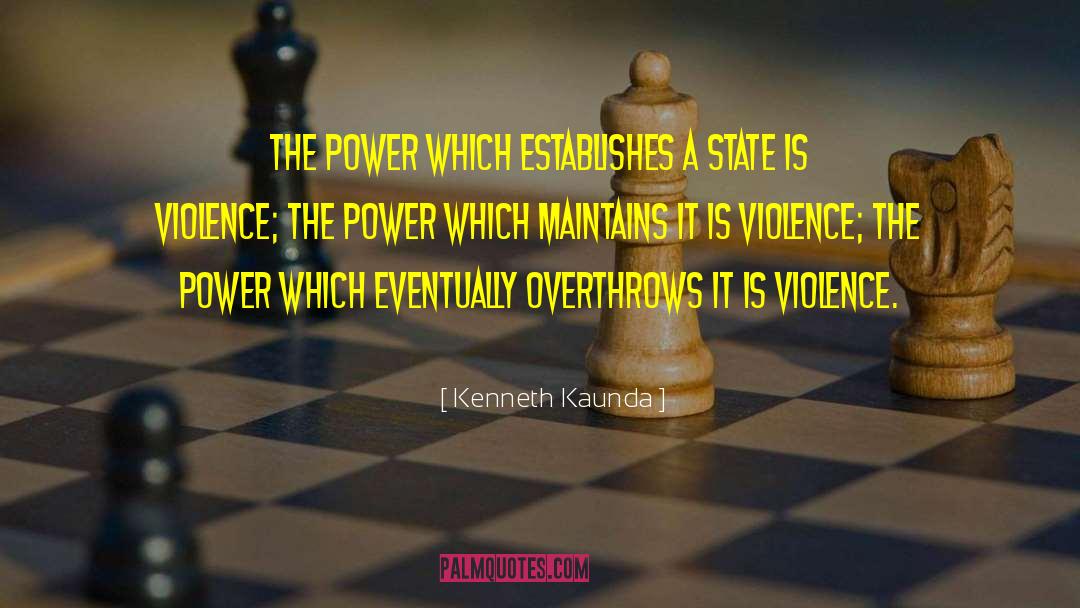 Dissociative States quotes by Kenneth Kaunda