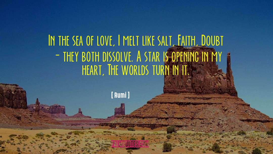 Dissolve quotes by Rumi