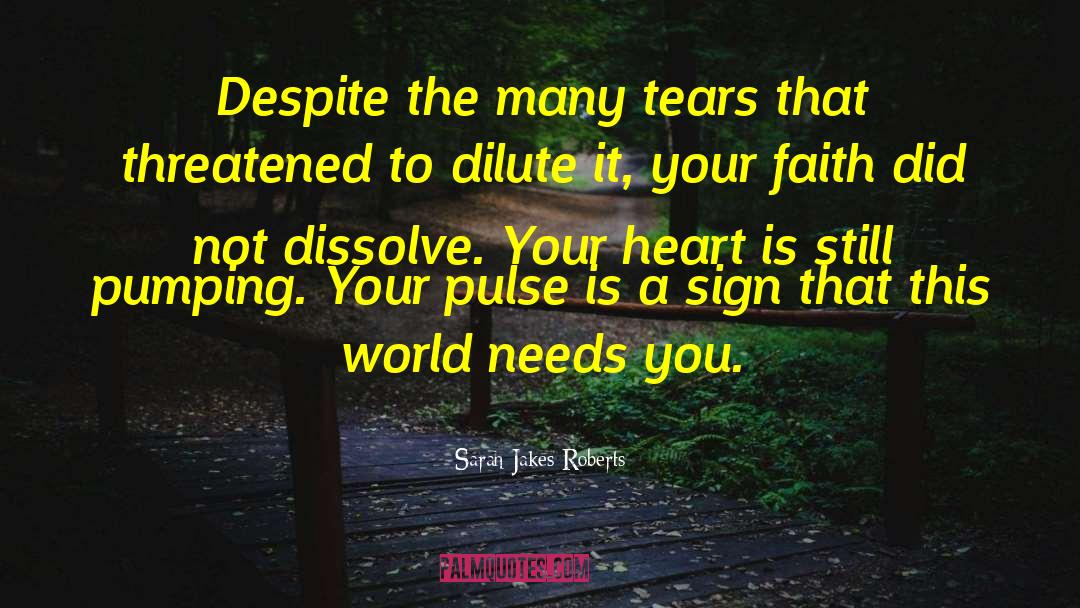 Dissolve quotes by Sarah Jakes Roberts
