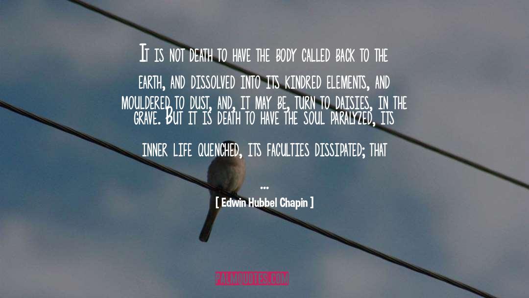 Dissolved quotes by Edwin Hubbel Chapin