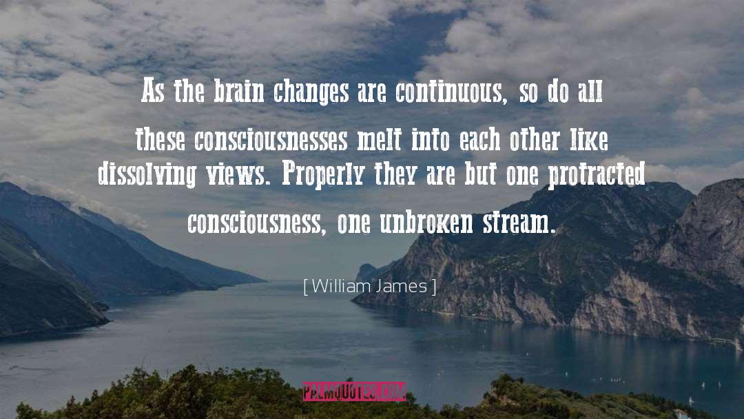 Dissolving quotes by William James