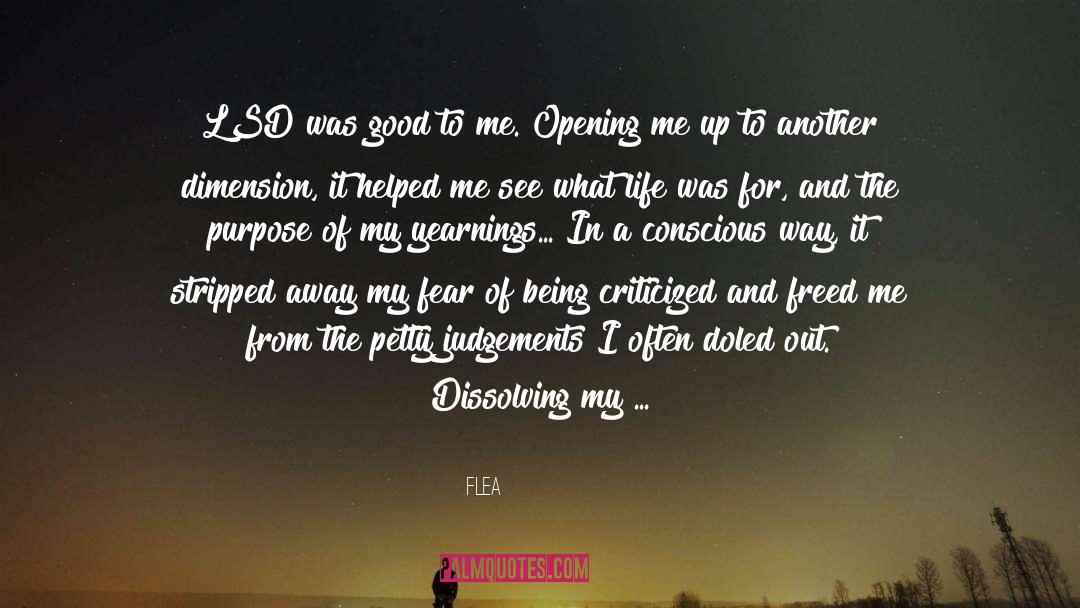 Dissolving quotes by Flea