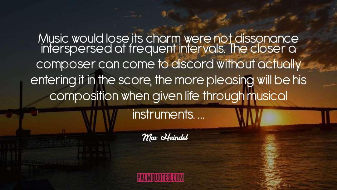 Dissonance quotes by Max Heindel