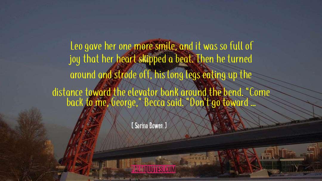 Distance Apart quotes by Sarina Bowen