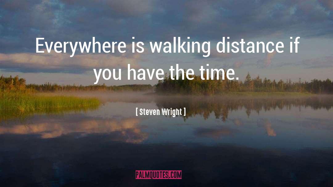 Distance Apart quotes by Steven Wright