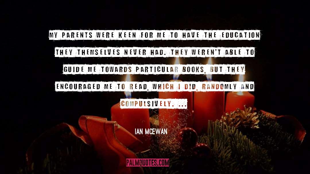 Distance Education quotes by Ian McEwan