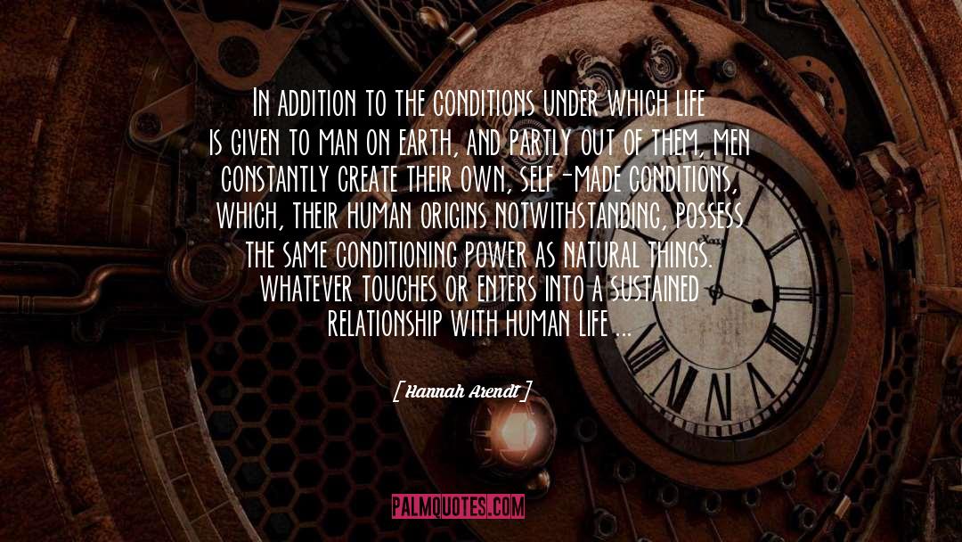 Distance In Relationship quotes by Hannah Arendt