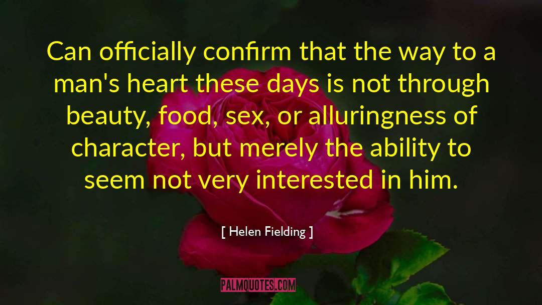 Distance In Relationship quotes by Helen Fielding