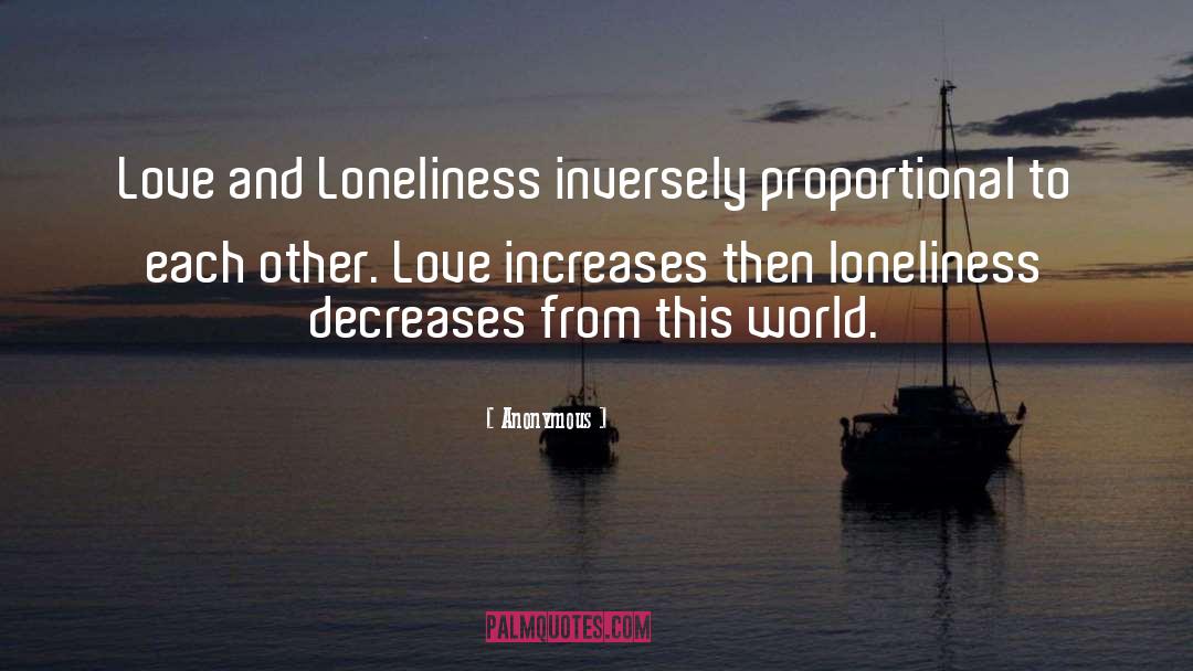 Distance Increases Love quotes by Anonymous