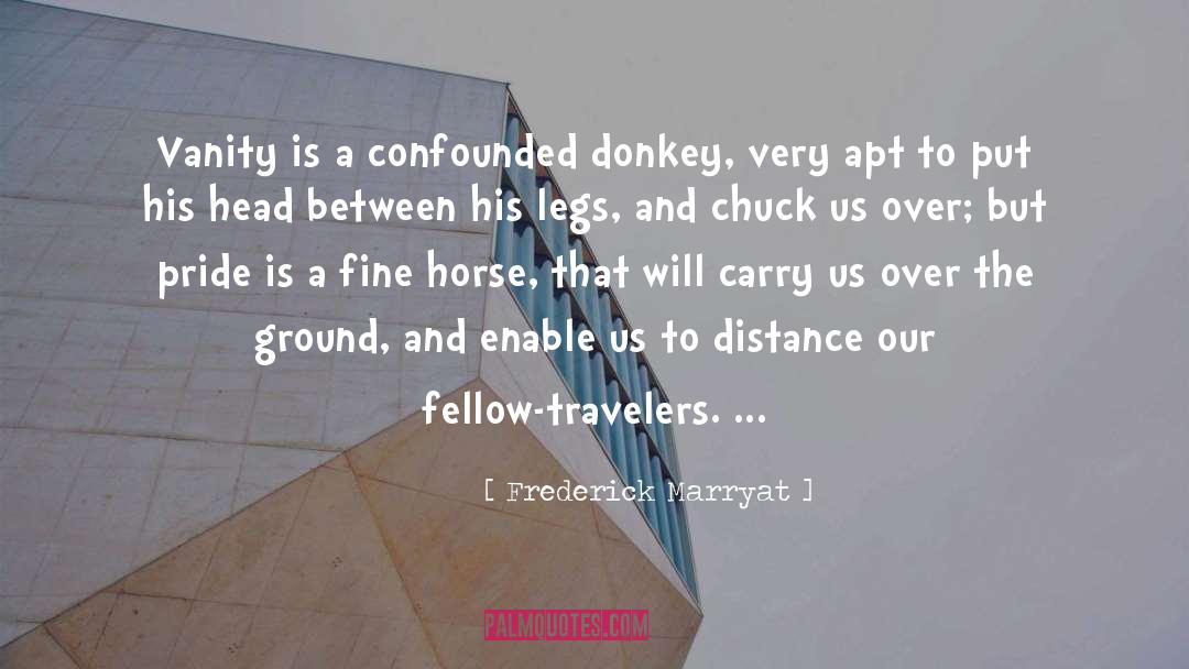 Distance quotes by Frederick Marryat