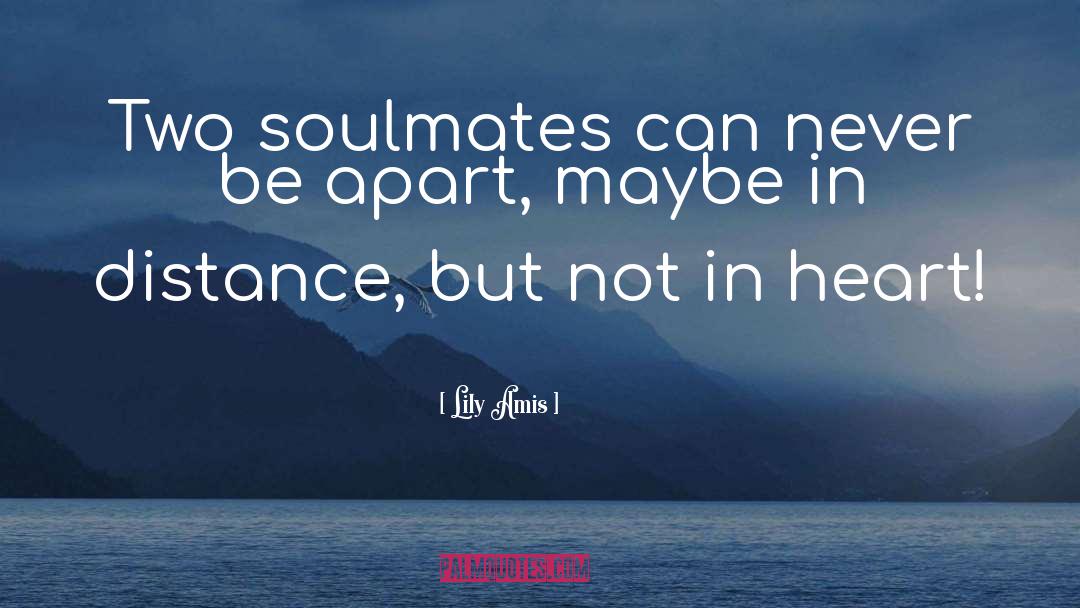 Distance Relationship quotes by Lily Amis