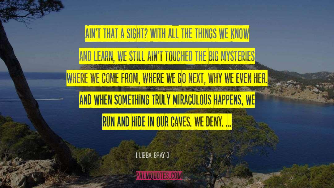 Distance Running quotes by Libba Bray