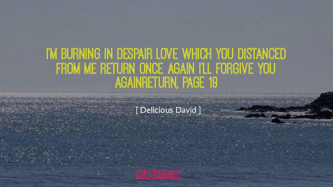 Distanced quotes by Delicious David