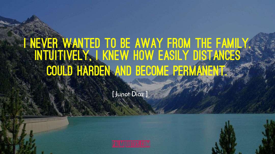 Distances quotes by Junot Diaz