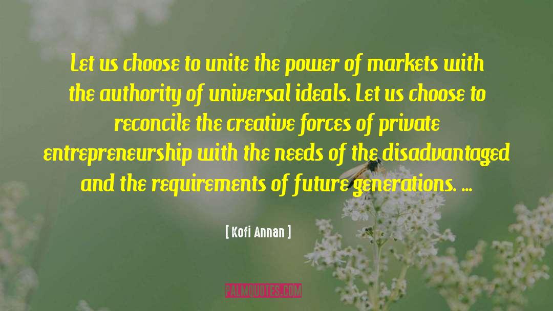 Distant Future quotes by Kofi Annan