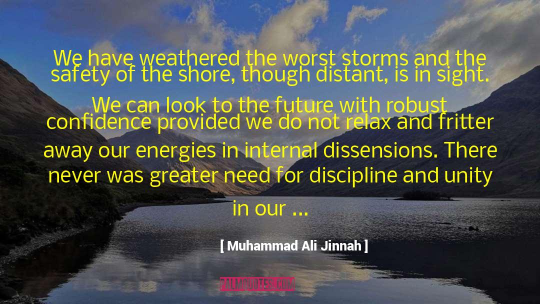 Distant Hours quotes by Muhammad Ali Jinnah