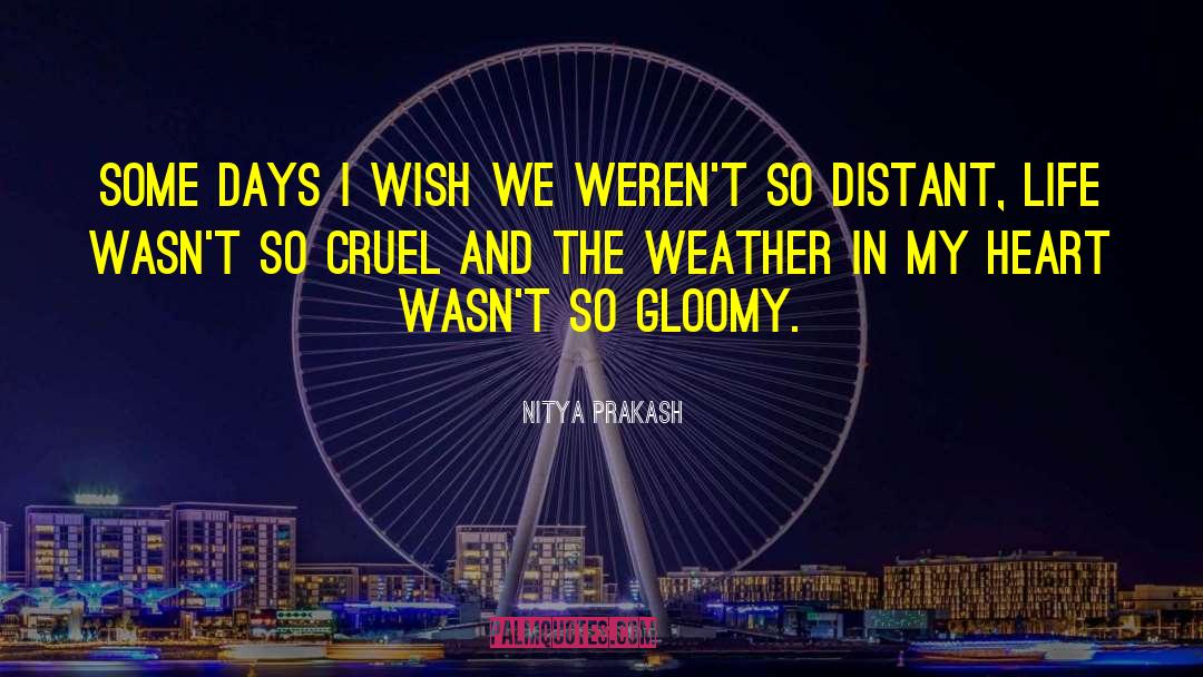 Distant Life quotes by Nitya Prakash