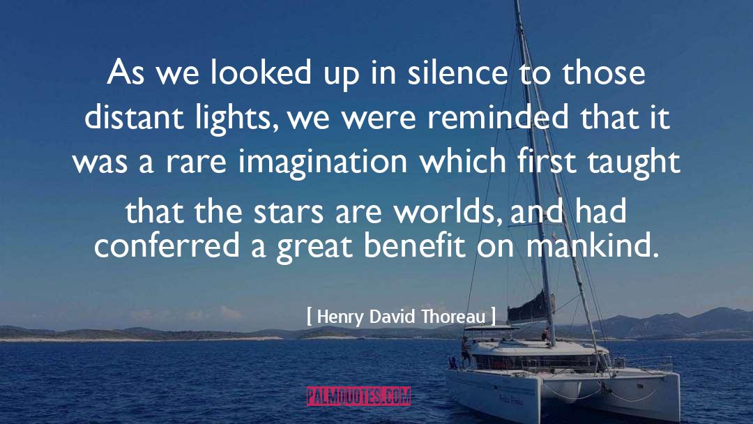 Distant Lights quotes by Henry David Thoreau