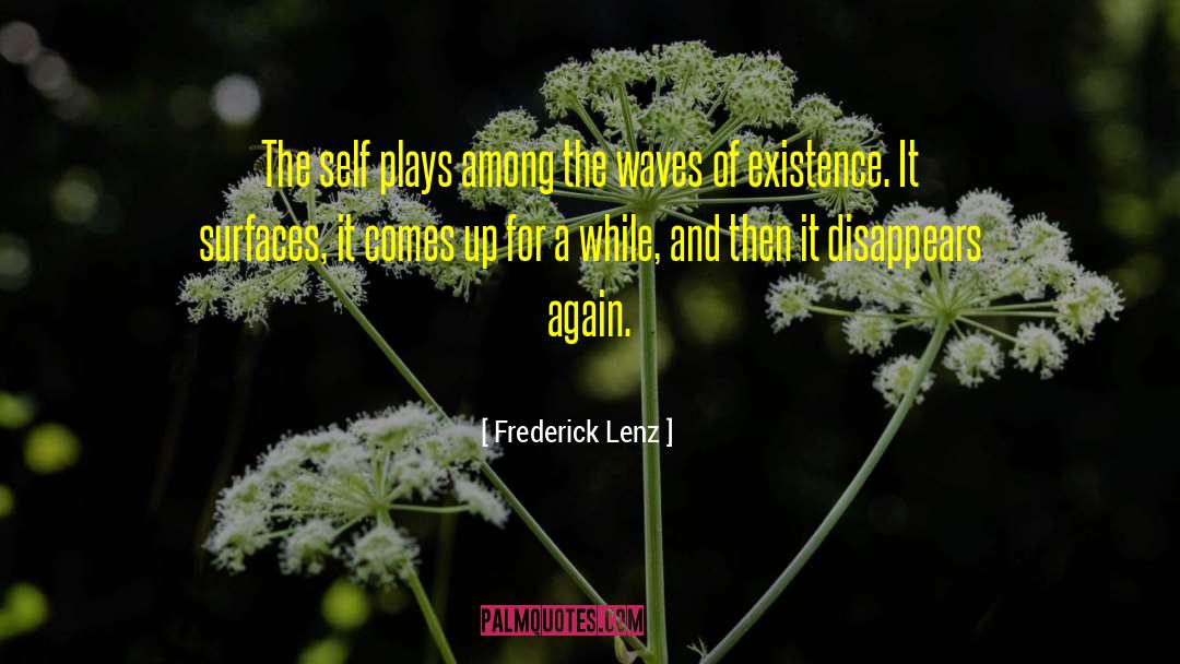 Distant Waves quotes by Frederick Lenz