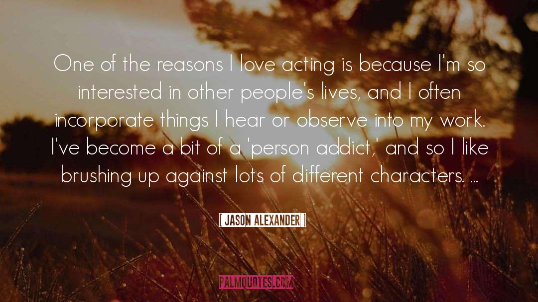 Distantly In Love quotes by Jason Alexander