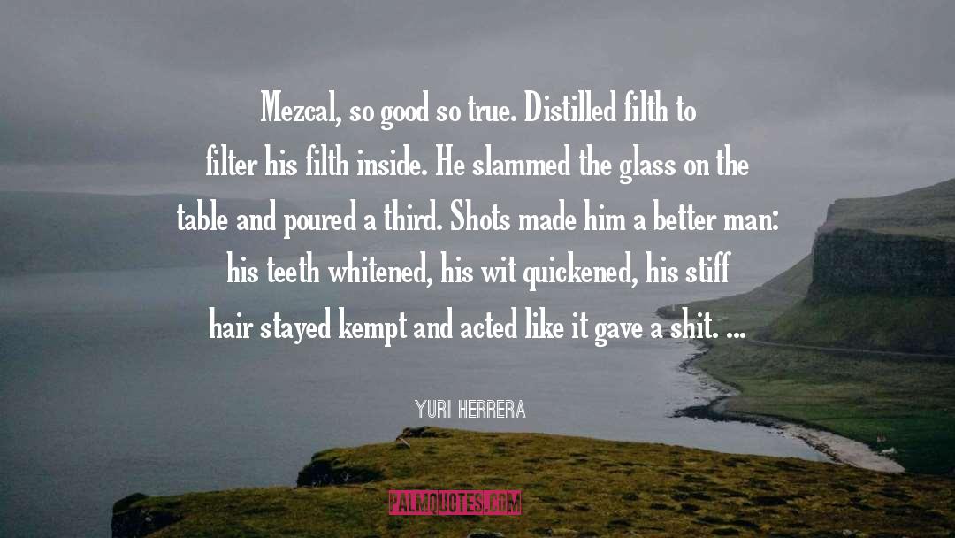 Distilled quotes by Yuri Herrera