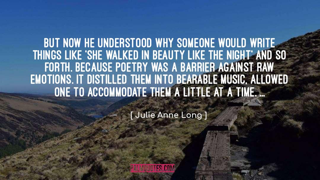 Distilled quotes by Julie Anne Long